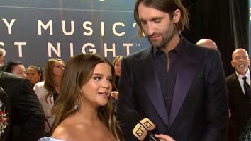 Why Maren Morris and Ryan Hurd Haven't Picked Out Baby Names | CMA Awards 2019