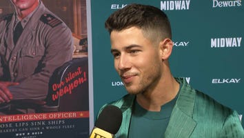 Nick Jonas Reveals Wife Priyanka Chopra Was Into His Mustache Look in 'Midway' (Exclusive)
