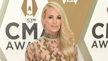 Carrie Underwood Stuns in Gold at 2019 CMA Awards -- See the Gorgeous Look!