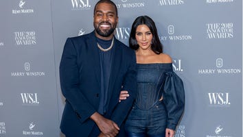 Kim Kardashian Wears Hourglass Chaps Look With Kanye West After Discussing Toning Her Sexy Styles Down