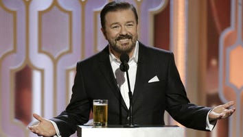 Ricky Gervais Is as Unpredictable as Ever in 2020 Golden Globes Promo