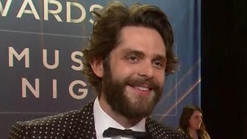 2019 CMA Awards: Thomas Rhett Talks Baby No. 3 and Walking the Red Carpet With His Daughters (Exclusive)