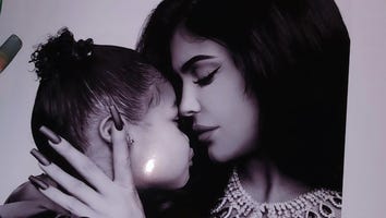 Kylie Jenner Stuns Twinning With Stormi for Annual Kardashian Christmas Party