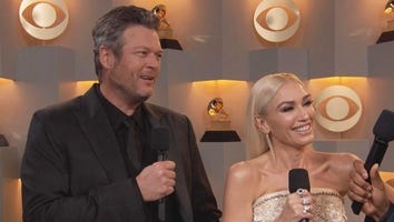 GRAMMYs 2020: Watch Blake Shelton Dance Over Gwen Stefani's Gushy Compliments