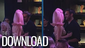 Lady Gaga Rings In the New Year With Mystery Man!