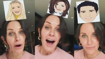 Courteney Cox Tests Out Instagram's 'Friends' Filter and Gets Everyone But Monica!