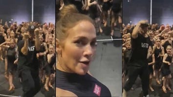 Jennifer Lopez Gives a Sneak Peek at Her Super Bowl Performance