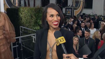 Golden Globes 2020: Kerry Washington Talks Working With Ryan Murphy on 'The Prom'