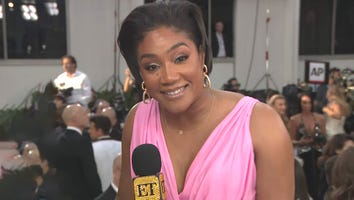 Golden Globes 2020: Tiffany Haddish Gushes Over Salma Hayek (Exclusive)