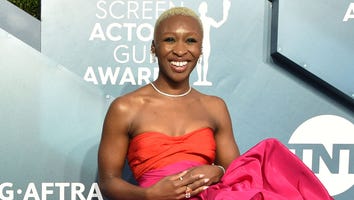Cynthia Erivo Stuns in Hot Pink Gown With Show-Stopping Train at 2020 SAG Awards