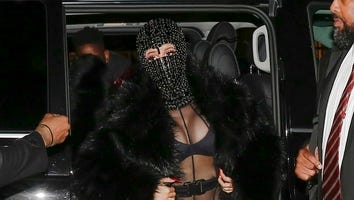 Cardi B Rocks See-Through Catsuit and Mask for Paris Men's Fashion Week -- See the Look!