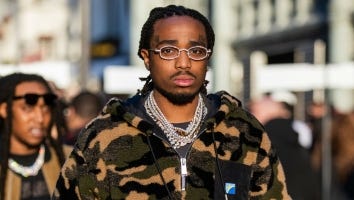 Quavo Throws Punches at Paris Fashion Week Party