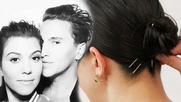 Kourtney Kardashian's Slicked-Back Bun Is THIS Easy -- WATCH!