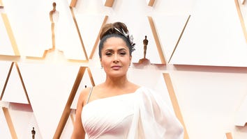 Salma Hayek Looks Like a Goddess in Stunning White Dress at 2020 Oscars