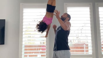 Father-Daughter Duo Show off Their Impressive Cheerleading Moves and ‘Cheer’ Coach Monica Aldama Is Obsessed