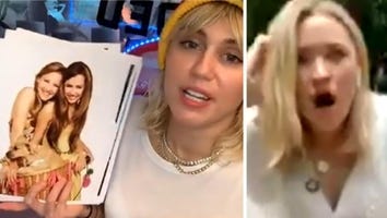 Miley Cyrus and 'Hannah Montana' Co-Star Emily Osment Have Virtual Reunion