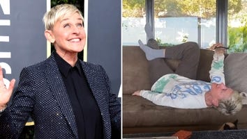 Bored Ellen DeGeneres Calls Chrissy Teigen, Justin Timberlake and More Celebs To Pass Time