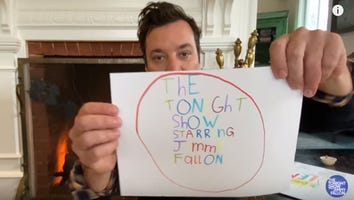 Jimmy Fallon and Jimmy Kimmel's Kids Are Doing the Artwork for Their Late-Night Shows
