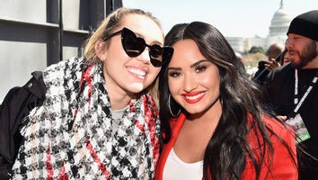 Miley Cyrus and Demi Lovato Share Tips on 'Staying Lit' Amid Coronavirus Quarantine