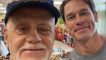 John Cena Surprises Retired Veteran by Paying His Grocery Bill -- and Snapping a Selfie (Exclusive)