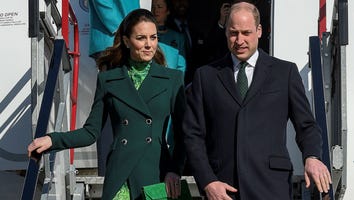 Kate Middleton Is a Vision in Green as She Lands in Ireland With Prince William: Pics