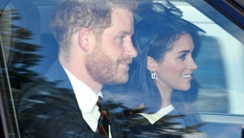 Meghan Markle and Prince Harry Attend Church Service With Queen Elizabeth