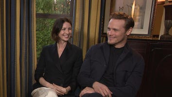 'Outlander' Stars Sam Heughan and Caitriona Balfe React to Jamie's Dance Moves (Exclusive)
