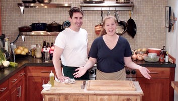Amy Schumer and Husband Chris Fischer Struggle to Make Cocktails in New Cooking Series