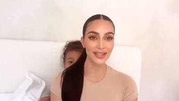 North West Crashes Kim Kardashian's Quarantine PSA
