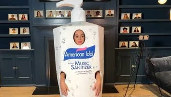 'American Idol': Katy Perry Wears Giant Hand Sanitizer Costume as Top 20 Perform From Home