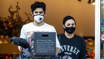 Demi Lovato and Max Ehrich Go Grocery Shopping in Masks as They Quarantine Together