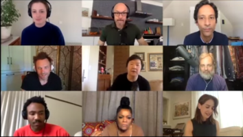 Watch the 'Community' Cast's Virtual Reunion Where Donald Glover Finds Out He's Not Part of the Group Chat