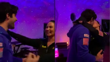 Demi Lovato Confirms Max Ehrich Romance With a Kiss in ‘Stuck With U’ Music Video