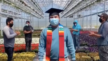 Latinx Film Student Becomes First Person in His Family to Graduate College -- Goes Viral on TikTok