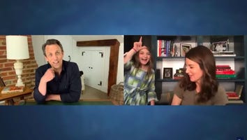 Tina Fey’s 8-Year-Old Daughter Crashes Seth Meyers Interview to Call Her a Loser