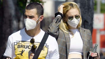 Sophie Turner Shows Off Growing Baby Bump in Crop Top While Out With Joe Jonas