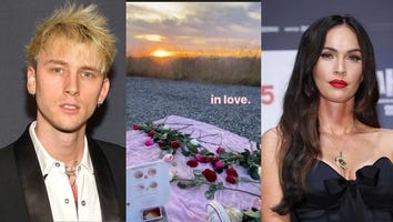 Machine Gun Kelly Says He's 'In Love' Amid Megan Fox Romance Rumors