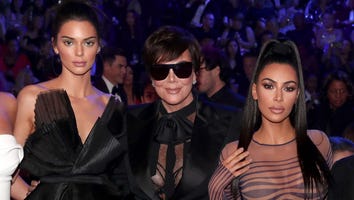 Kris Jenner Wears Same Designer Bodysuit as Kendall Jenner -- Which She Stole From Kim Kardashian!