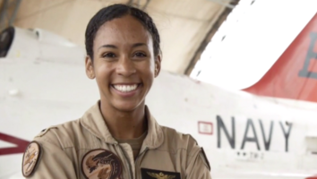 US Navy's First Black Female Fighter Pilot Will Receive Her Wings