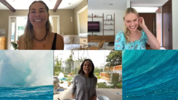 Kate Bosworth Reunites With 'Blue Crush' Co-Stars Michelle Rodriguez and Sanoe Lake 18 Years Later