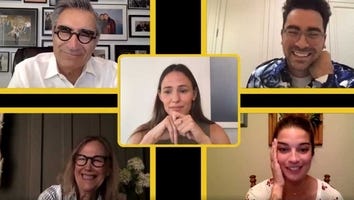 Jennifer Garner Gets Emotional Talking With 'Schitt's Creek' Stars