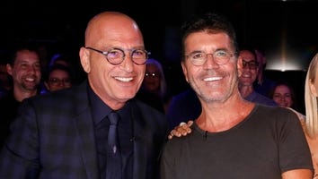 Howie Mandel Gifts Simon Cowell a Tricycle After Bike Accident