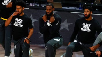 LeBron James Pays Tribute to Chadwick Boseman With 'Wakanda Forever' Salute Ahead of Lakers Playoff Game