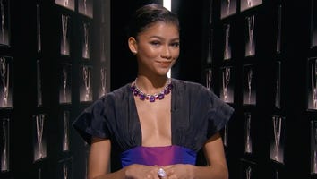 Zendaya Is a Vision in a Glamorous Gown While Accepting First Emmy Award -- See Her Look
