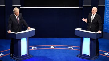 'Saturday Night Live' Mocks Presidential Debate's Mute Button and Rudy Giuliani's 'Borat' Controversy
