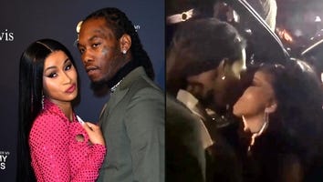 Cardi B Kisses Offset at Her Birthday Party One Month After Filing for Divorce