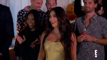 Kim Kardashian's Sisters Surprise Her With 40th Birthday Bash, Complete With Choreographed Dance Number
