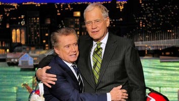 David Letterman Recalls How He Nearly Killed Regis Philbin the Day Before His 'Live' Retirement