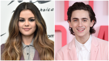 Selena Gomez and Timothée Chalamet Go on Instagram Live While He's Waiting in Line to Vote
