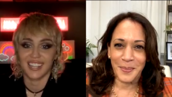 Kamala Harris Tells Miley Cyrus the Most Effective Way to 'Use the Power of Your Voice' This Election